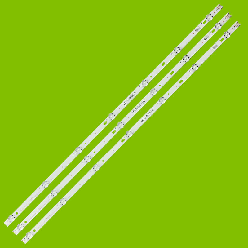 INNOTEK 17Y 43inch Backlight Strips for LG 43UJ6350-UC 43UJ701V 43UJ651V 43UK6470 43UK6090 LC43490058A 59A 60A 61A LED TV Lights