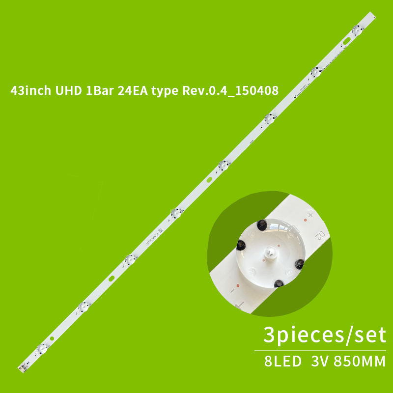 Barra de luz Innotek Direct UHD de 43 polegadas para TV com retroiluminação LED LG 43UF6407 43UH619V 43UF6407 43LH5700 43LH 43LJ 43LW 43LX 43UF 43UH