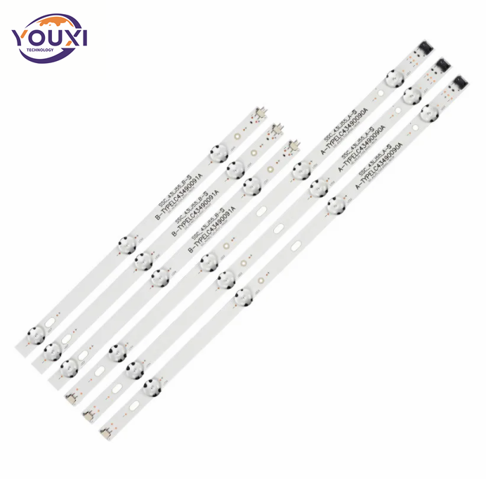 Barra de luz LED LC43490063A 64A 62A 67A para TV LED LG 43LK5700 43UK6300 43UJ6500 43UJ6560 43UJ6350 43UJ6300