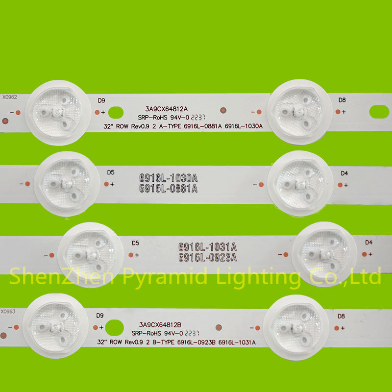 32" 6916L-1030A 1031A 0923A 0881A 32LS345T LED Light Bar for LG LC320DXN LC320DXN-SER1 LC320DXN-SER3 LC320DXN-SEU3 LCD TV Strip