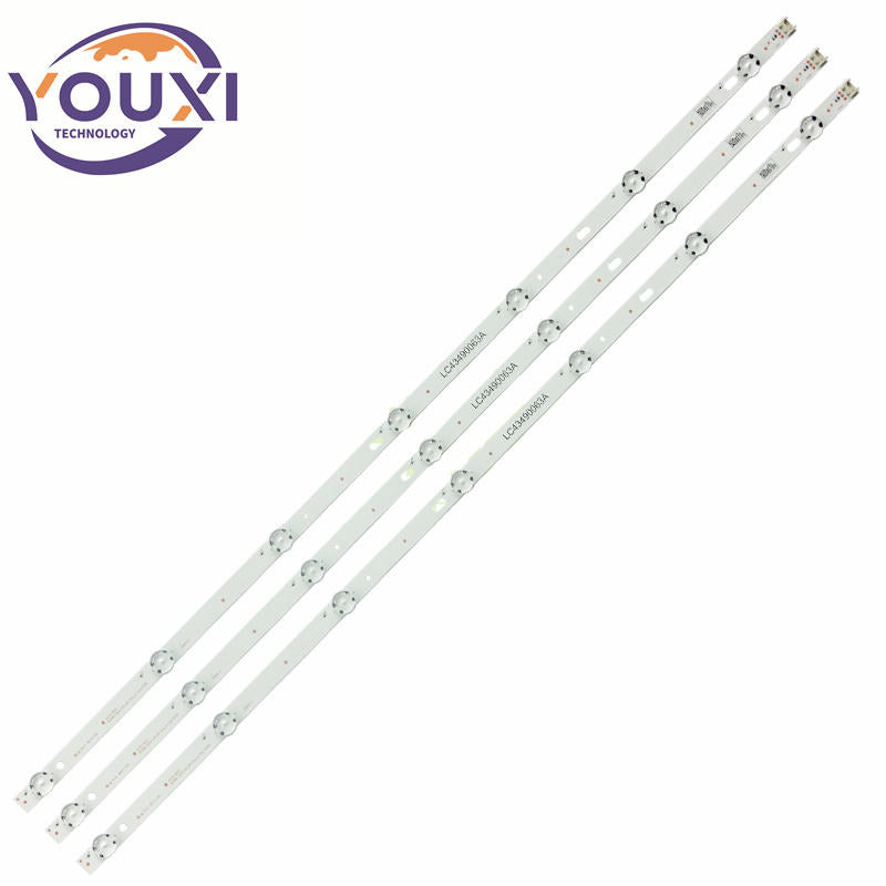 Barra de luz LED LC43490063A 64A 62A 67A para TV LED LG 43LK5700 43UK6250PUD 43UK6300 43UJ6500 43UJ6560 43UJ6350 43UJ6300