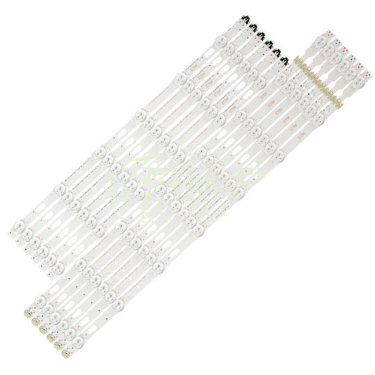 Light Bars LM41-00135A 00135B for Samsung UE55KU7350 UE55JU6000 UE55MU6172U V5DU-550DCA-R1/B-R1 LED TV Backlight