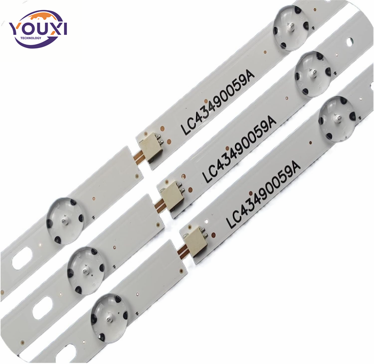 Barra de luz LED LC43490063A 64A 62A 67A para TV LED LG 43LK5700 43UK6300 43UJ6500 43UJ6560 43UJ6350 43UJ6300