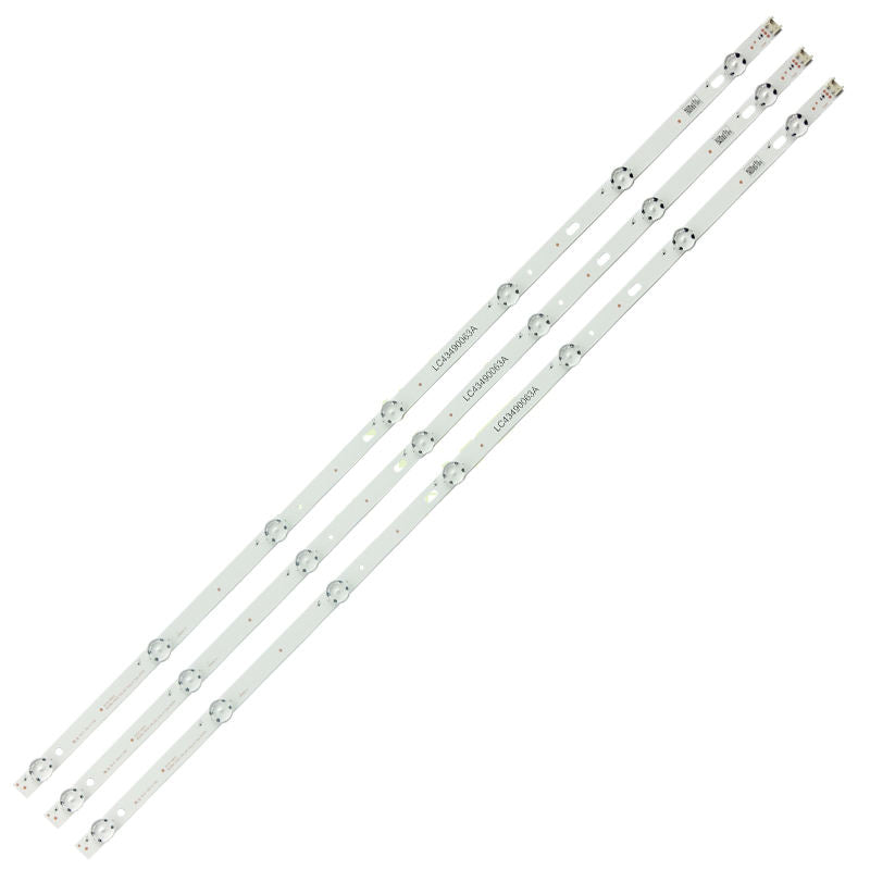 INNOTEK 17Y 43inch Backlight Strips for LG 43UJ6350-UC 43UJ701V 43UJ651V 43UK6470 43UK6090 LC43490058A 59A 60A 61A LED TV Lights
