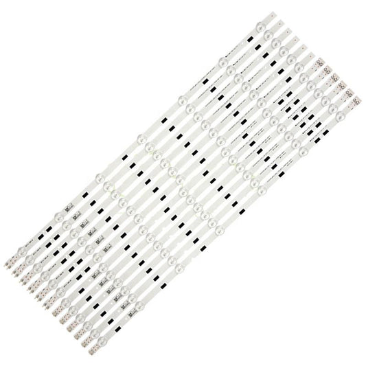 LED Backlight TV 2014SVS58_MEGA_3228 L/R for Samsung 58" UA58H5200 UE58H5200 UN58H5200 UN58H5203 UA58H5203 Replacement LED Strip