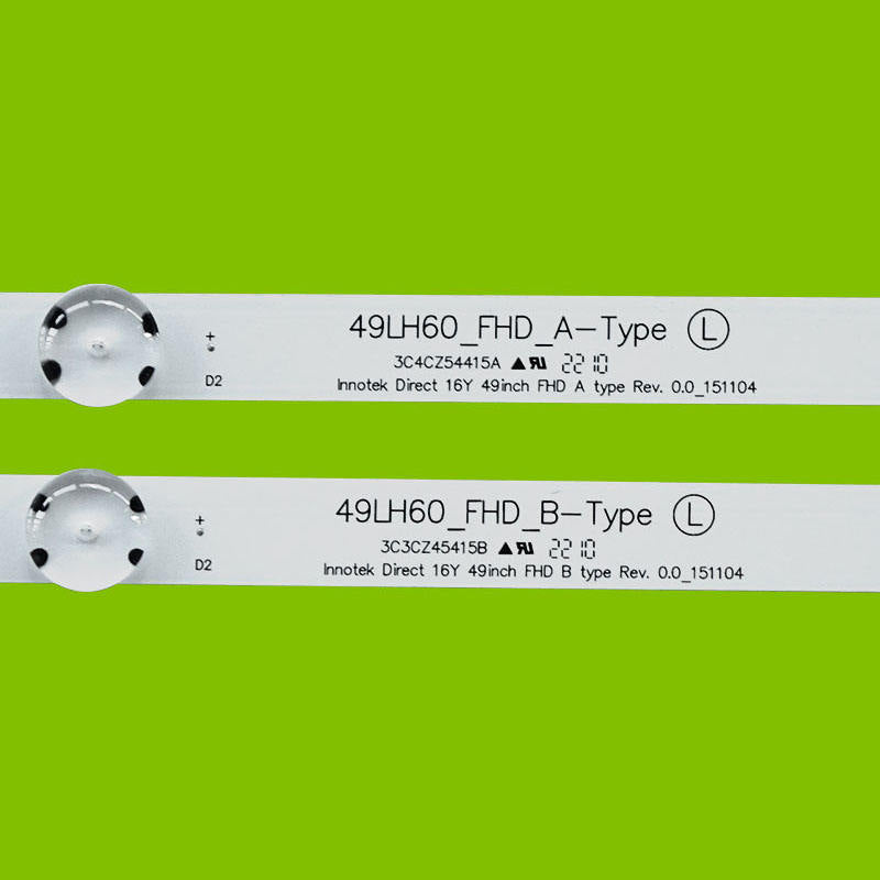 LEDs Backlight Strips Innotek Direct 16Y 49inch FHD A/B Type HC490DUN 49LH60 Tira LED Para for LG 49LW540S TV