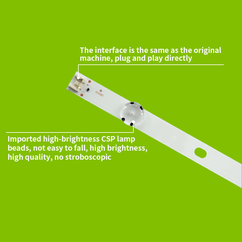 AGF79099502 AGF79018801 32LH51_HD Kit de fitas de LED para retroiluminação de TV LG 32LH510B 32LH600B 32LJ601C 32LJ600B 32LJ520B Barra de luz LED