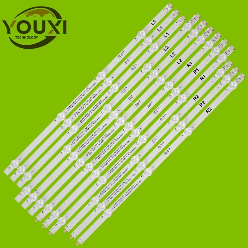Fitas de LED para retroiluminação 47" ROW2.16916L-1174A 1175A 1176A 1177A Tiras de LED para LG 47Wl10MS-B 47LA6130 47LA6200 47LN5700