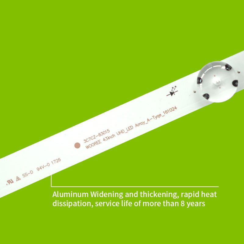 INNOTEK 17Y 43inch Backlight Strips for LG 43UJ6350-UC 43UJ701V 43UJ651V 43UK6470 43UK6090 LC43490058A 59A 60A 61A LED TV Lights