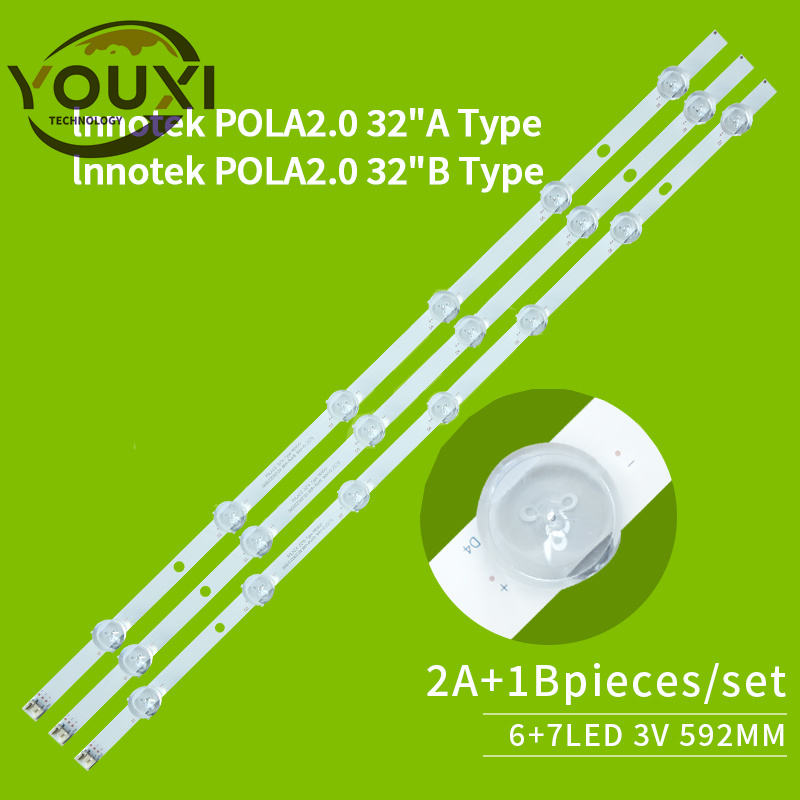 INNOTEK POLA2.0 32" Backlight Bar for LG 32LN5707 32LB536B 32LN541B 32LN5100 32LN545B Barras LED TV