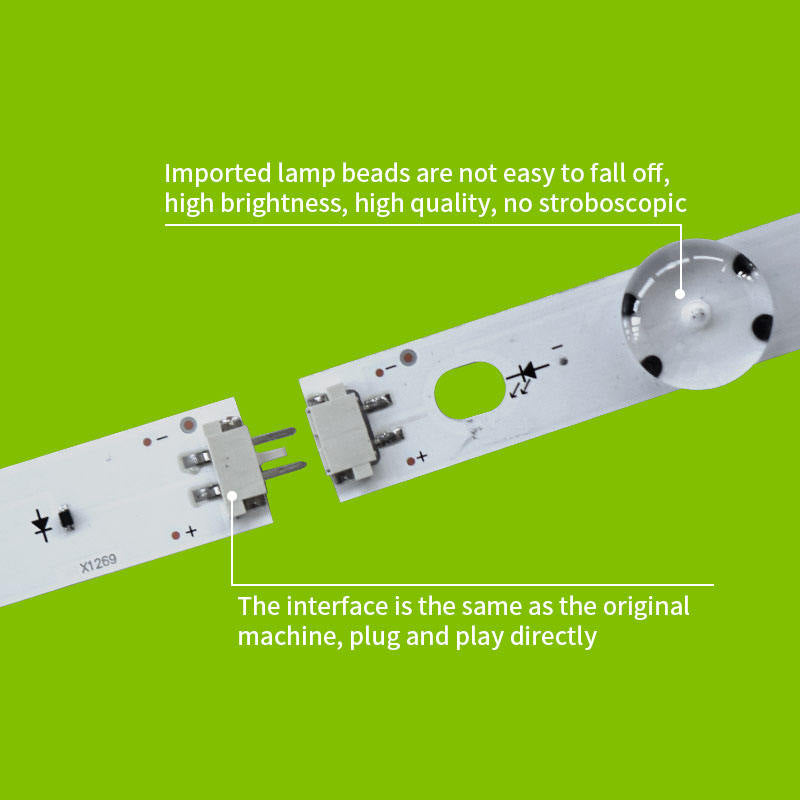 LEDs Backlight Strips Innotek Direct 16Y 49inch FHD A/B Type HC490DUN 49LH60 Tira LED Para for LG 49LW540S TV