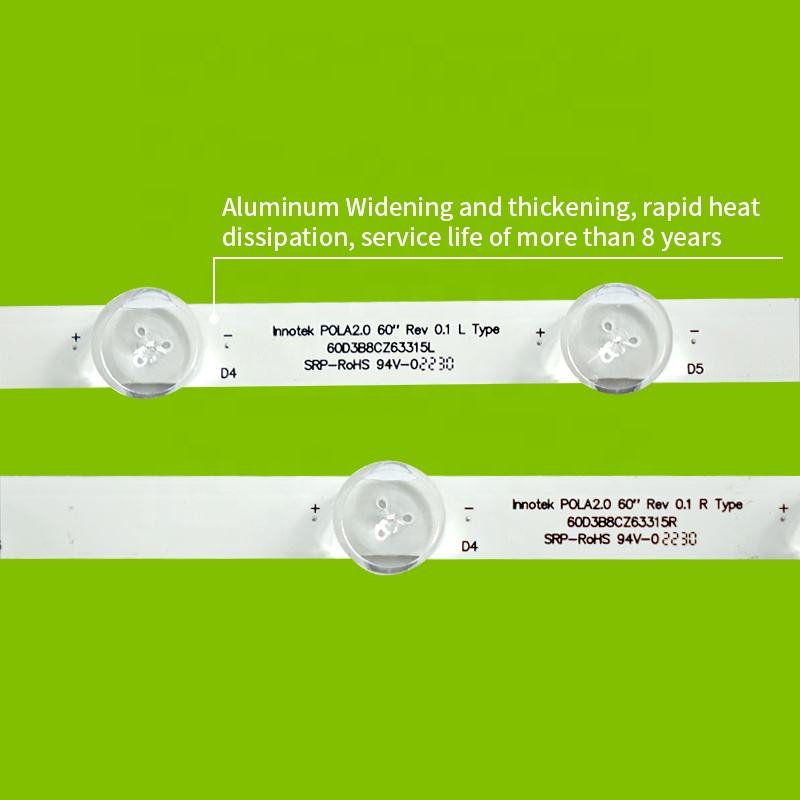 Repair LEDs Bar for LG 60LA620S 60LN5600 60LA620S 60LN5710 60LN5700 60LA6200 Innotek POLA2.0 60