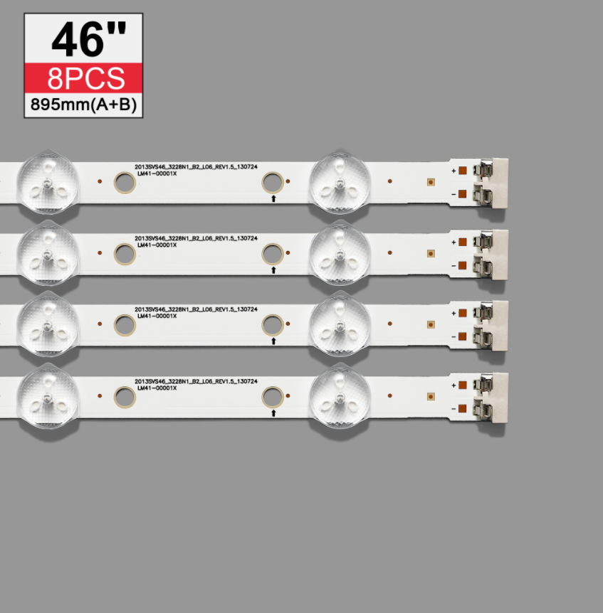 2013SVS46 3228N1 D3GE-460SMB-R1 SMA-R2 Kit LEDs Light Bar for Samsung UN46EH5300F UN46FH5205 UN46FH5303 UN46FH6203 Barra LED TV