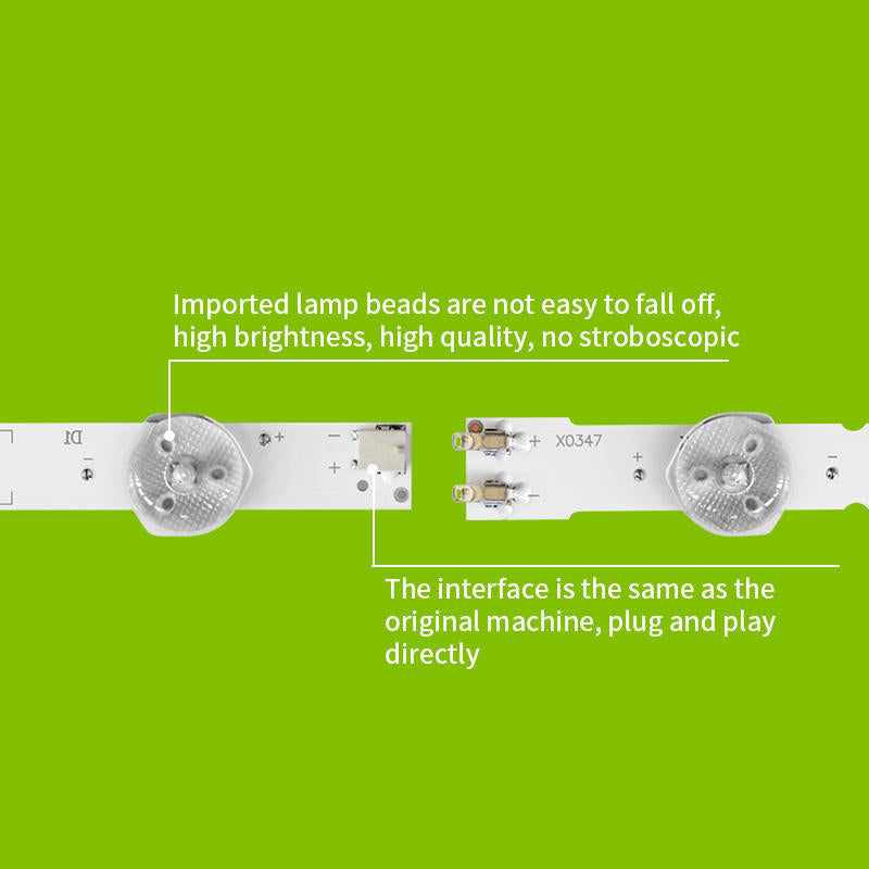 Barra de luz 2013SVS46_3228N1 LM41-00001X D3GE-460SMA-R2/SMB-R1 para TV LED LG Un46h5203 Un46h6203 Un46h5000 Un46eh5000