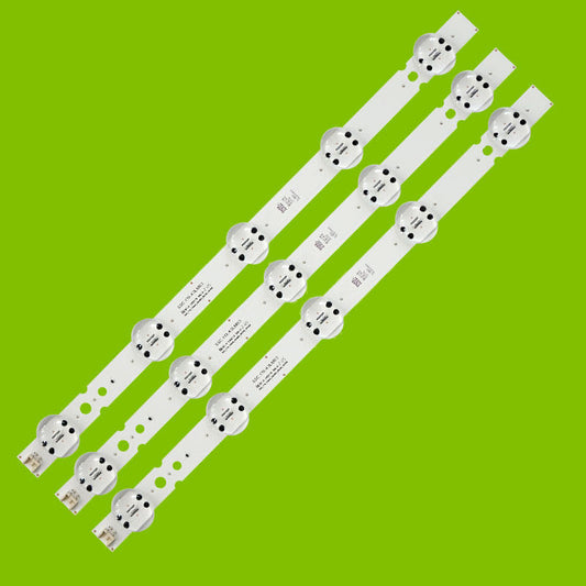 OEM Kit Barra De LED 43 Inches SSC_Y19_Trident_43LM63 for LG 43LM6300PLB 43LM6300PLA 5LEDs Strips Bar Repair TV