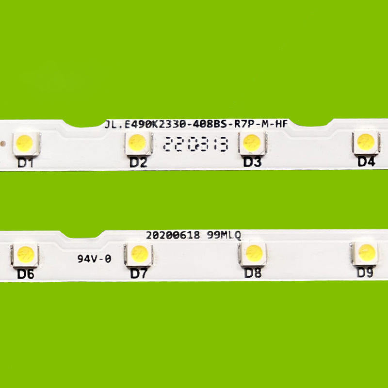 Fita de LED AOT-49-NU7300-2X38 49nu7300 para TV Samsung Ue49nu7100 49nu7100 Bn96-45953a Bn96-45953b JLE490K2330-408BS Retroiluminação