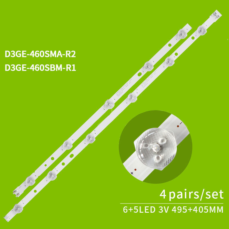 Barra de luz 2013SVS46_3228N1 LM41-00001X D3GE-460SMA-R2/SMB-R1 para TV LED LG Un46h5203 Un46h6203 Un46h5000 Un46eh5000