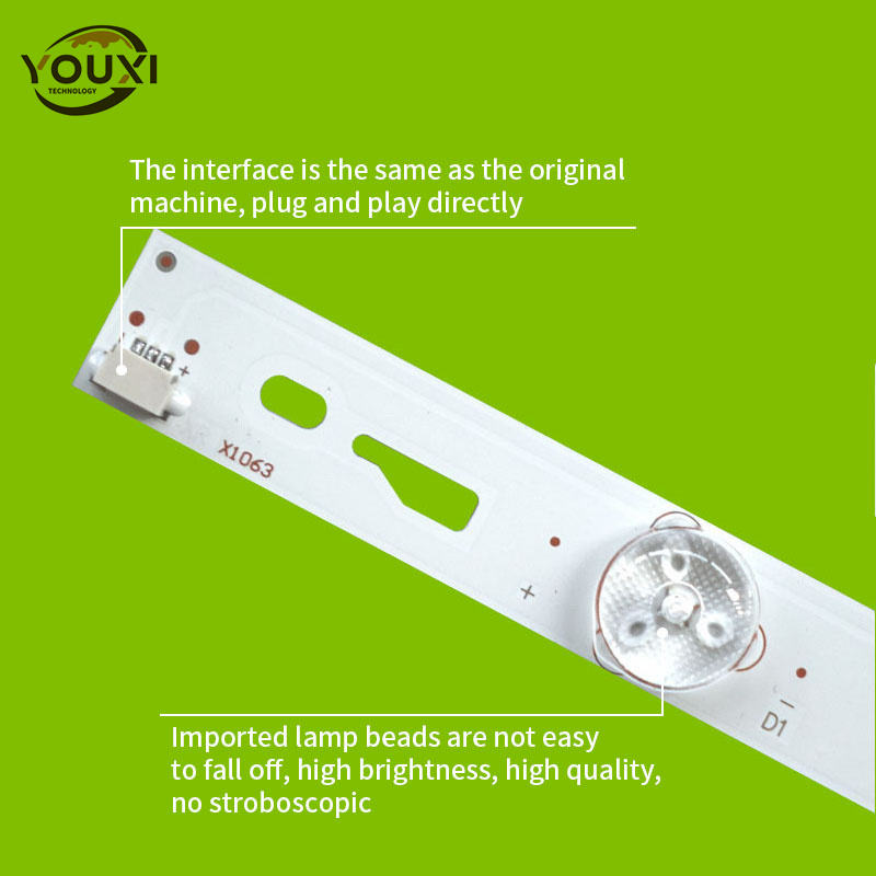 0EM43LB01-3030-V0.5 4C-LB430T-ZM1 Backlight Strip for TCL TV L43F3800A L43F2820E L43F2800A LED Lights