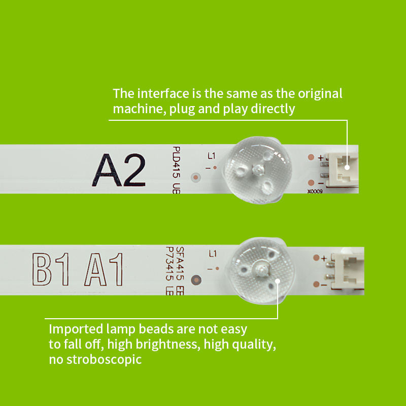 Backlight Strips A1 A2 Type for LG TV 32LA613S 32LA615 32LN578 32LN577 32LN5700 7 8 7LED 6916L-1105A 1106A 32'' ROW2.1 LED Bar