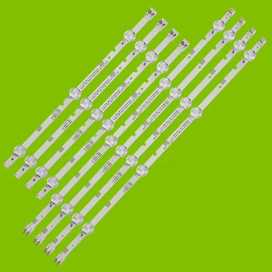 Barra de LED V5DN-430SMA/B-R2 para Samsung UA43J5100 43J5202 43J5000AK 43M5000DK UN43J5290 LM41-00466A 00467A Fitas de retroiluminação para TV
