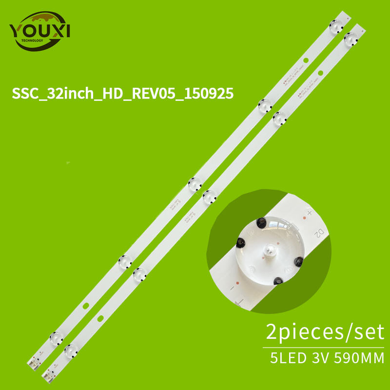 SSC_32inch_HD_REV05_150925 32LH51_HD LEDs Luz de fundo para LG 32LH515B 32LH570B 32LH560B Barras LED de TV 32LH510B