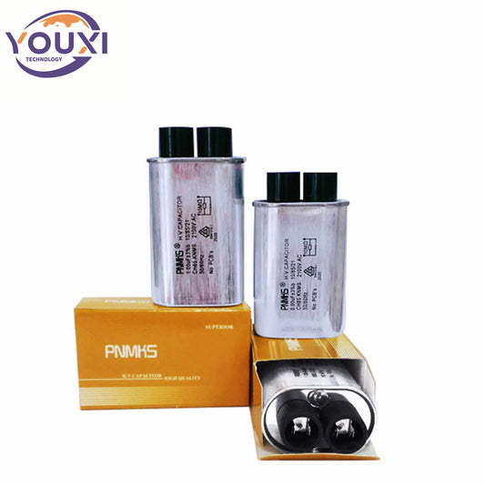 Capacitor de alta tensão 2100V com logotipo OEM 0,80 uf 0,85 uf 0,9 uf 1,00 uf 0,95 uf Capacitores para forno de micro-ondas