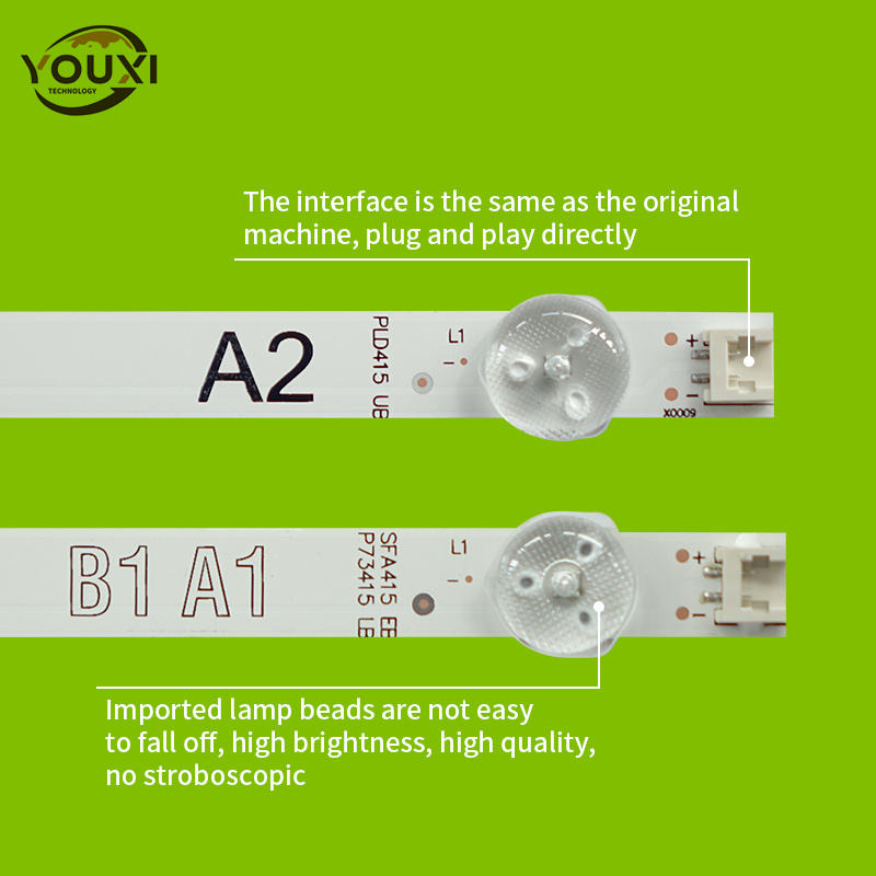 32'' ROW2.1 6916L-1105A 1106A 1295A 1296A A1A2 Backlight Strips for LG 32LA620S 32LN575S 32LN5700 32LN5400 Barra LED TV